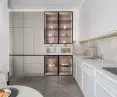 Kitchen in shades of gray