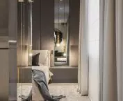 From the bedroom you can go to the bathroom