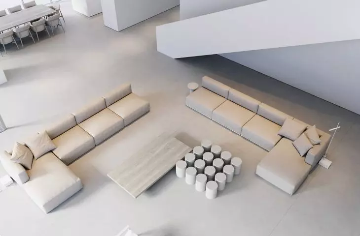 jasne, minimalistyczne wnętrze domu