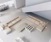 jasne, minimalistyczne wnętrze domu