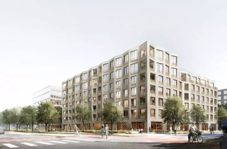 Project of a block of flats on Światowida Street