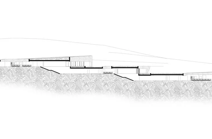 Green Path Village, cross-section