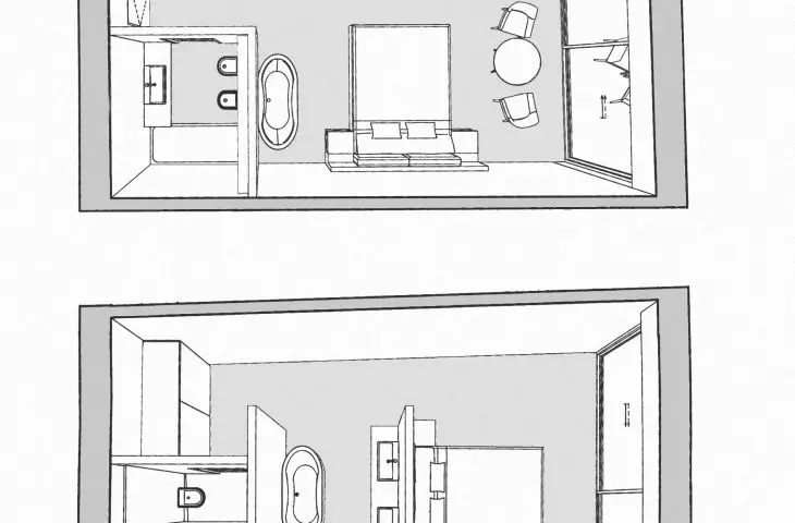Green Path Village, sample rooms