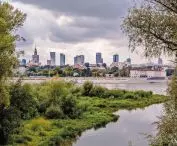 panorama Warszawy od strony Portu Praskiego