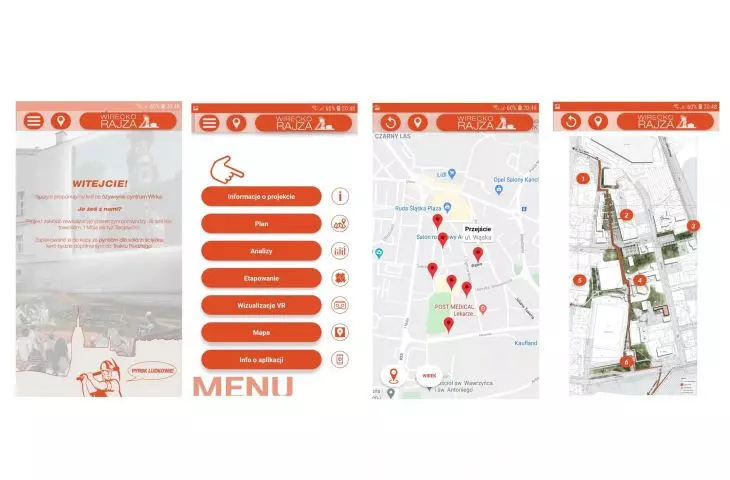 Wirecko Rajza, app