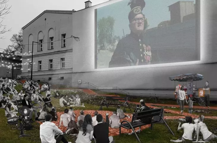 Wirecko Rajza, outdoor cinema