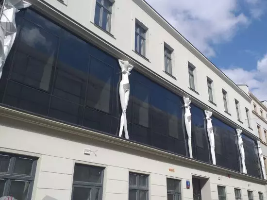elevation of the building at 6 Vlókiennicza Street elewacja of the building at 6 Vlókiennicza Street