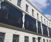 Elevation of the building at 6 Włókiennicza Street, proj.: Formart Pracownia Architektury 