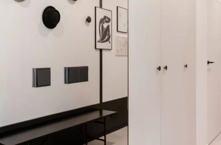 part of a bright hallway