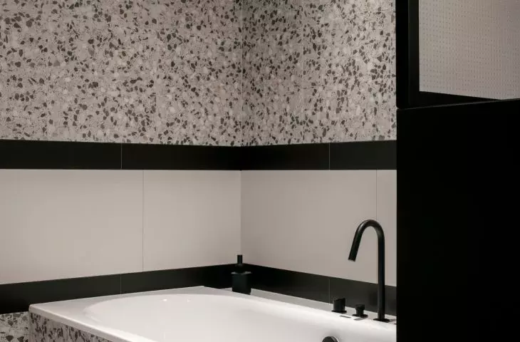 For investors, it was important to create a large and spacious bathroom in the apartment
