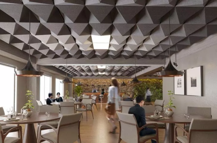 HeartFelt® Origami – nowy system sufitów filcowych