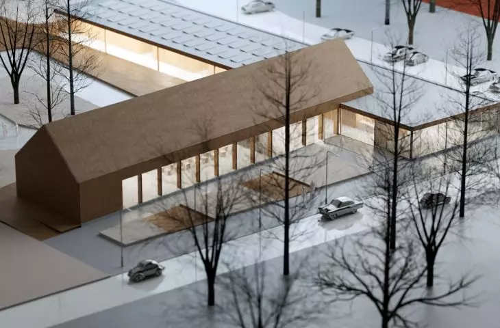 Centrum, widok od strony południowej