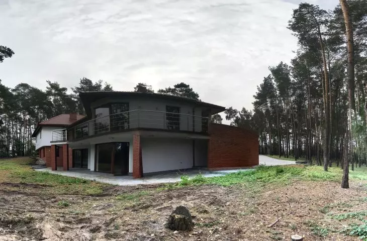 House in the middle of the forest