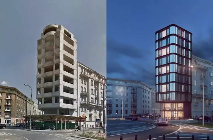 Visualization of the building at Polytechnic Square