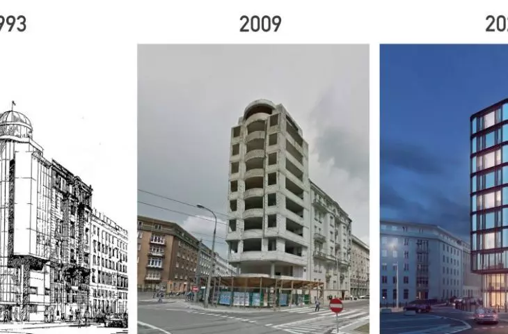 Visualization of the building at Polytechnic Square