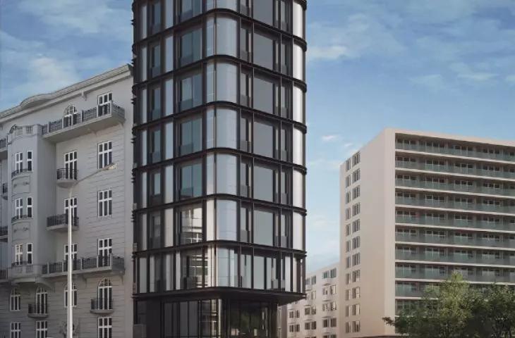 Visualization of the building at Polytechnic Square