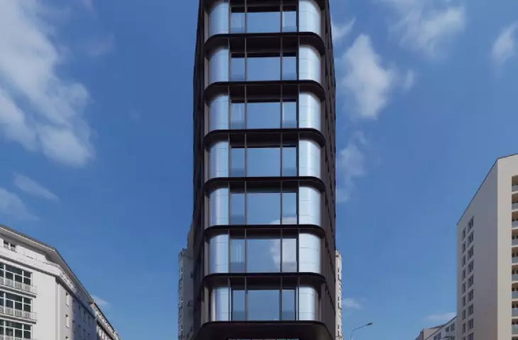 Visualization of the building at Polytechnic Square
