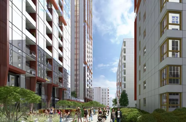 Towarowa Towers - visualization