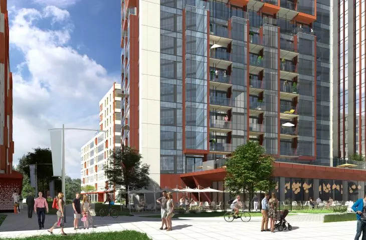 Towarowa Towers - visualization