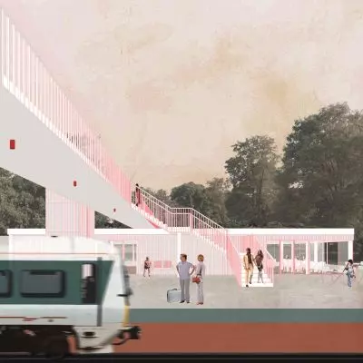 visualization of big station wizualizacja big station