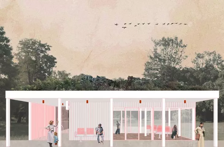 visualization of the small station