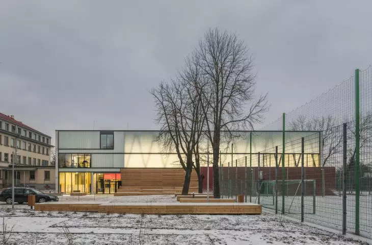 ZSOMS sports hall in Krakow