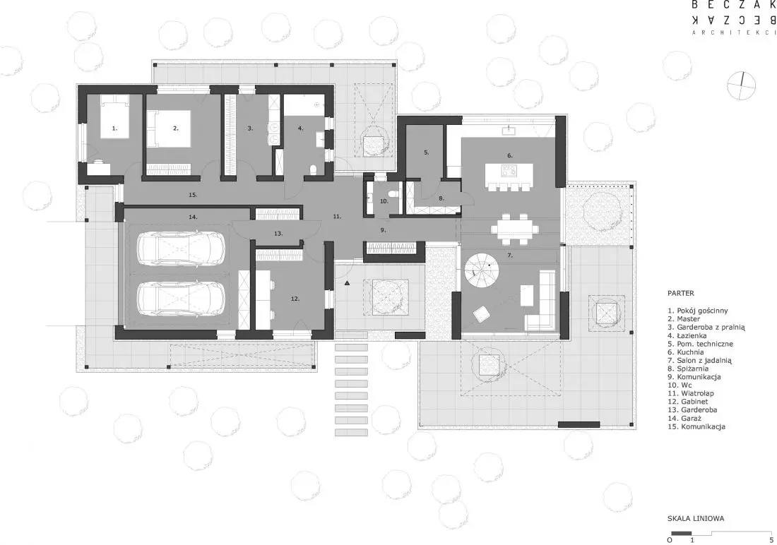 SMU HOUSE, rzutparteru