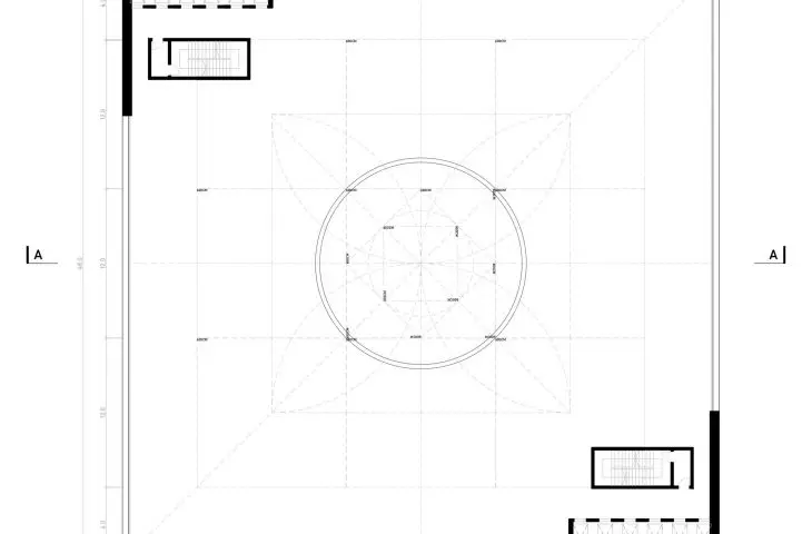 Pilgrim Skyscraper, roof plan