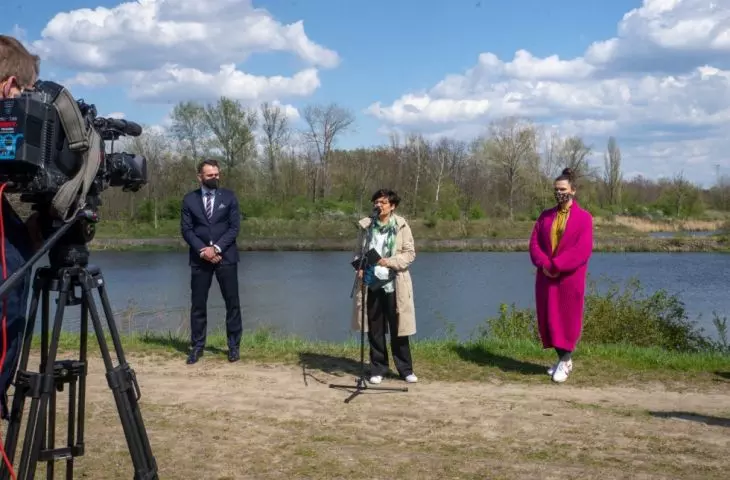 Zeranski Park - press conference