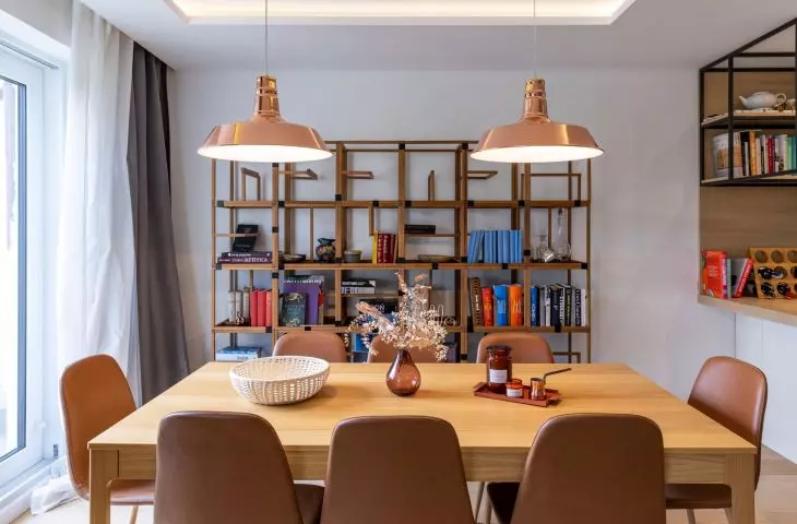 Jadalnia i biblioteczka