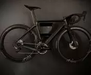 „U-Shape” black – wieszak rowerowy