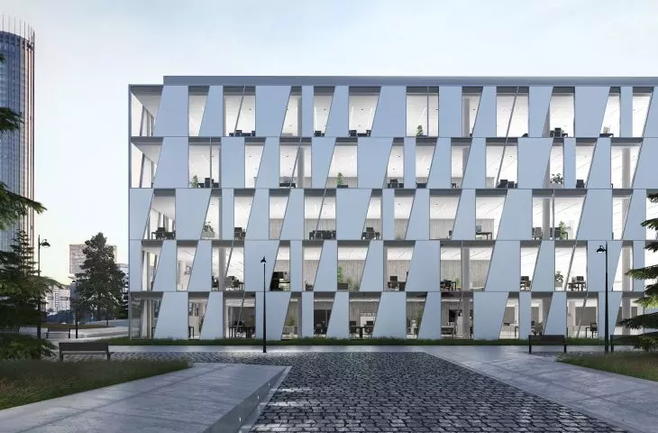Fasada elementowa Schüco AF UDC 80