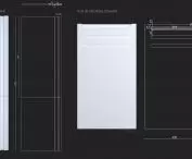 Invisible System, front do zabudowy lodówki i zmywarki