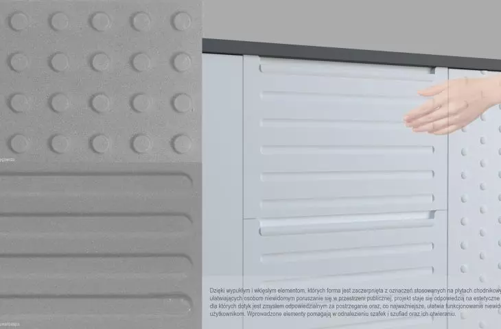 Invisible System, inspirowane płytami chodnikowymi