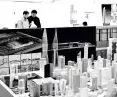 conceptual models of some of the JAHN studio's projects