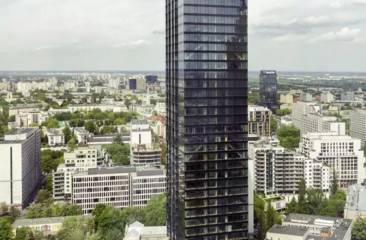 Cosmopolitan skyscraper
