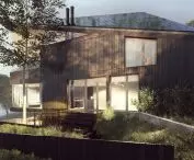 The house houses two separate apartments