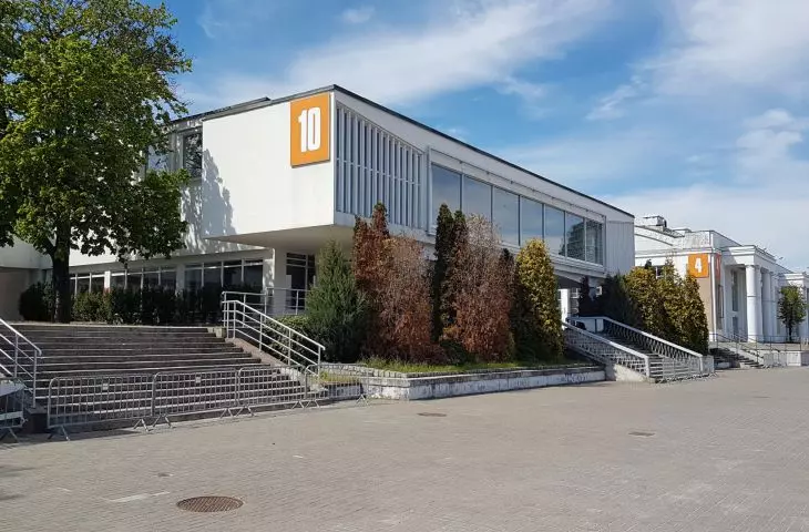 Pavilion No. 10 (today the MTP press office) 