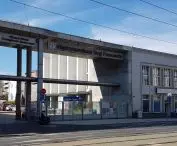 Brama wjazdowa na teren MTP od ul. Głogowskiej (proj. Studio ADS).