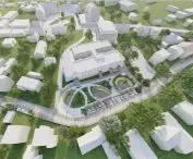 Widok całości projektowanej przestrzeni