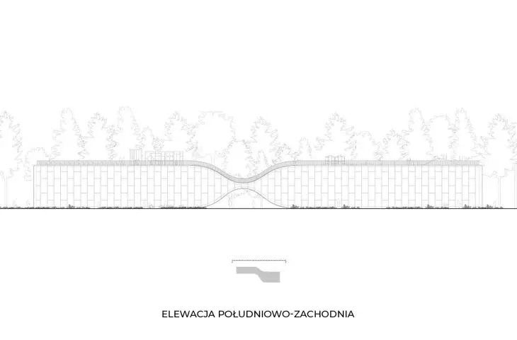 elewacja południowo-zachodnia