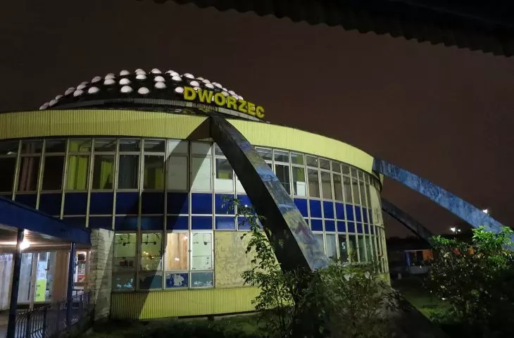 Dworzec PKS w Kielcach przed przebudową