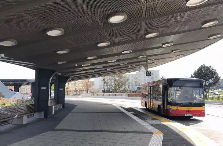 Dworzec PKS w Kielcach po przebudowie