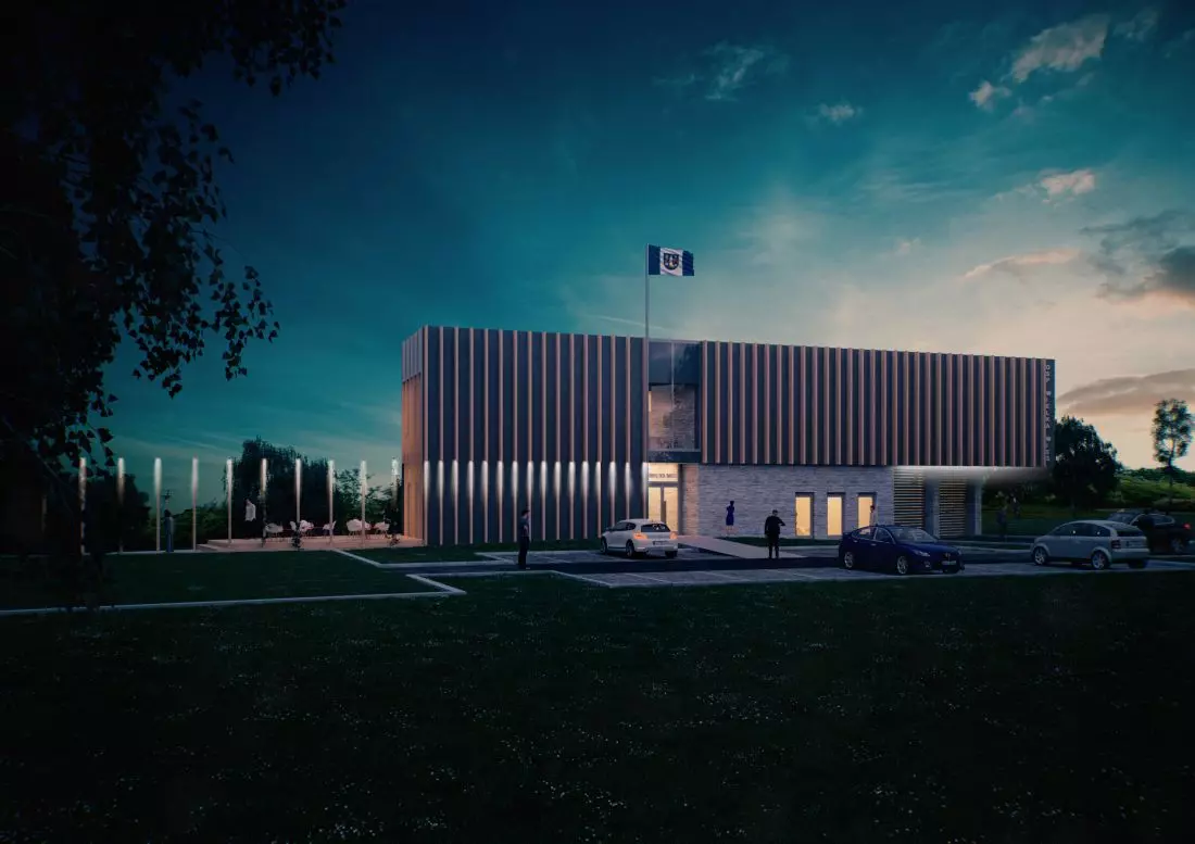 Wizualizacja projektu
OSP Wielka Wieś