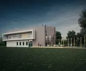 The original design did not include an additional ground level