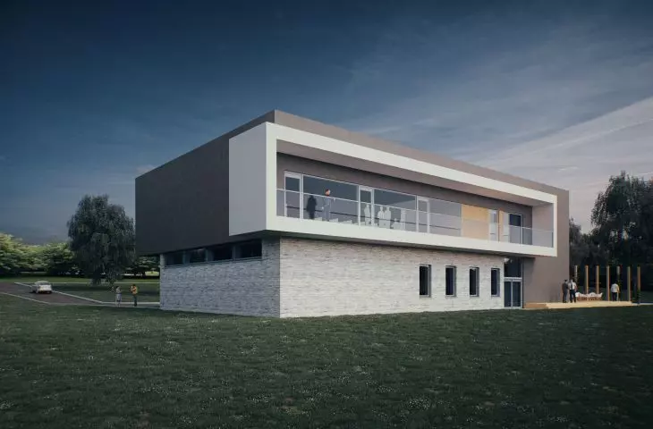 The building of the Great Village TSO, visualization