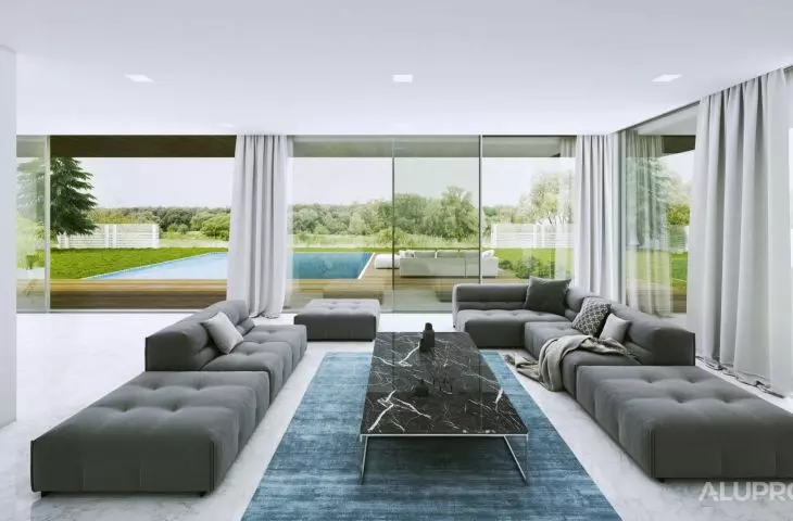 Lightweight panoramic sliding doors - MB-Skyline Type R
