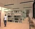 Wnętrze biblioteki