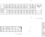 1st floor of the boarding house, projection