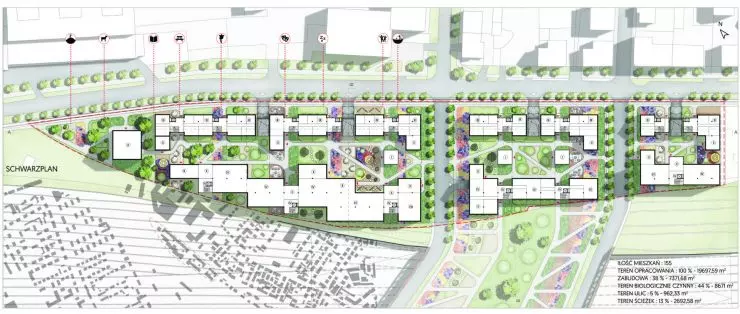 rzut urbanistic